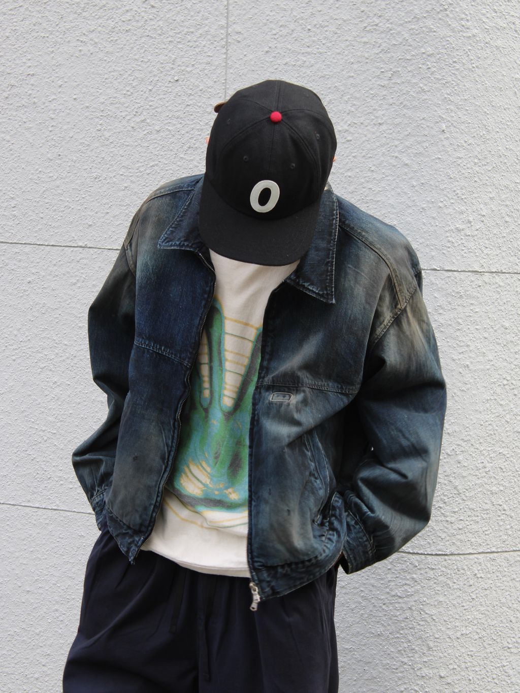 ANCELLM / アンセルム DENIM ZIPUP JACKETのコーディネートスナップ
