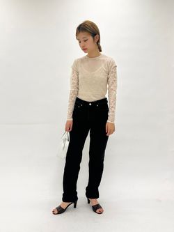 EDIT.FOR LULU シアーコットンフレンチTEE EDIT.FOR LULU - EDIT.FOR LULU シアーコットンフレンチTEEの通販 by