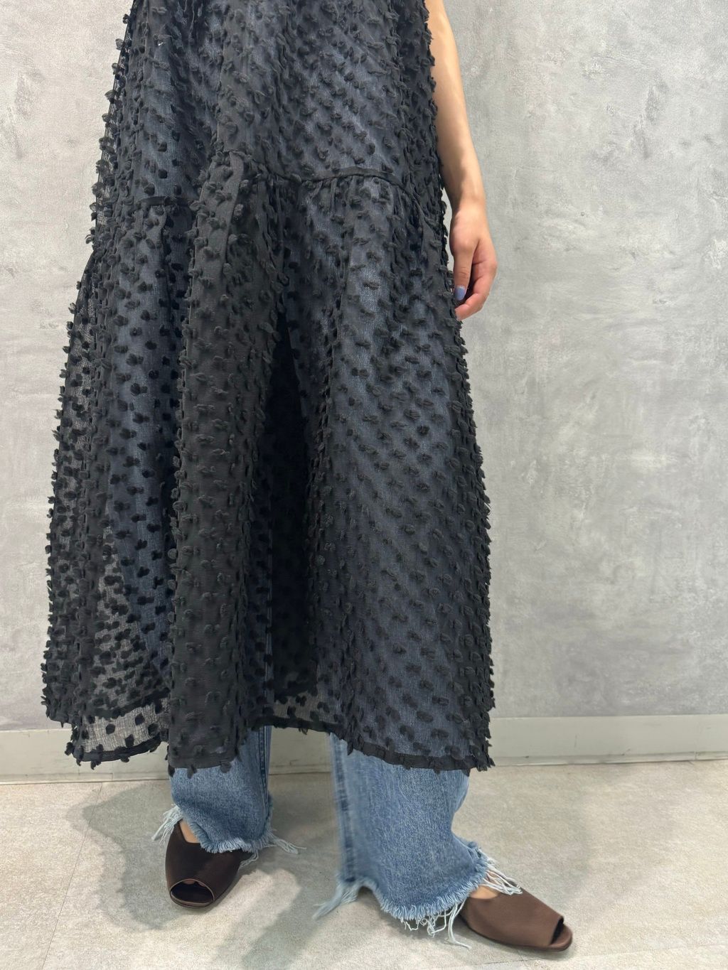 追加》TORRAZZO DONNA/トラッゾドンナ 2way dot tiered OP 6244-542の 