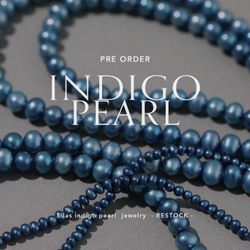 Lilas INDIGO PEARL インディゴパール3mmサークルダイヤ　40 Lilas】PRE ORDER！インディゴパールジュエリー予約受付中！｜Lilas