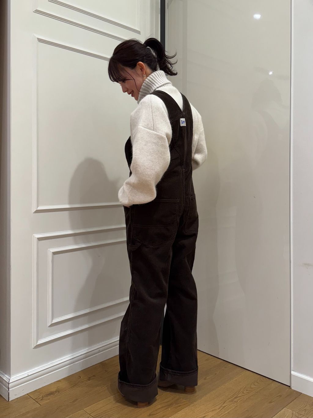 スローブ イエナ（SLOBE IENA）/LEE /リー SLOBE別注 コーデュロイオーバーオール LEE /リー SLOBE別注 コーデュロイオーバーオールのコーディネート