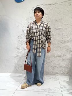 5 1/2 SOFT DRAWSTRINGDENIMのコーディネートスナップ（mayumi