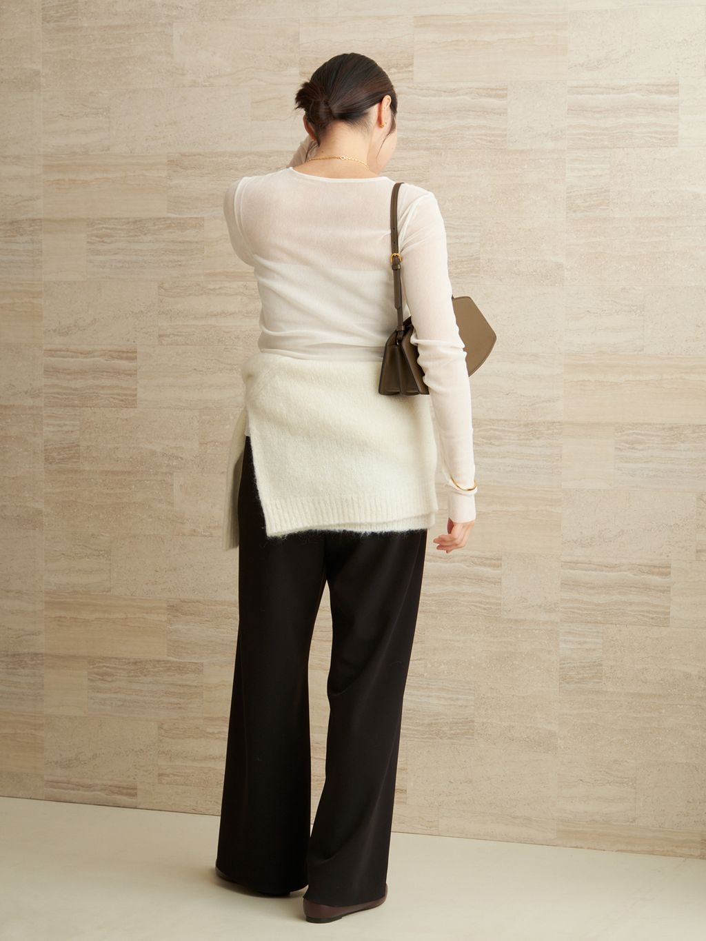 追加》Flocky Mesh ロンT 2のコーディネートスナップ（mizuka）｜Plage