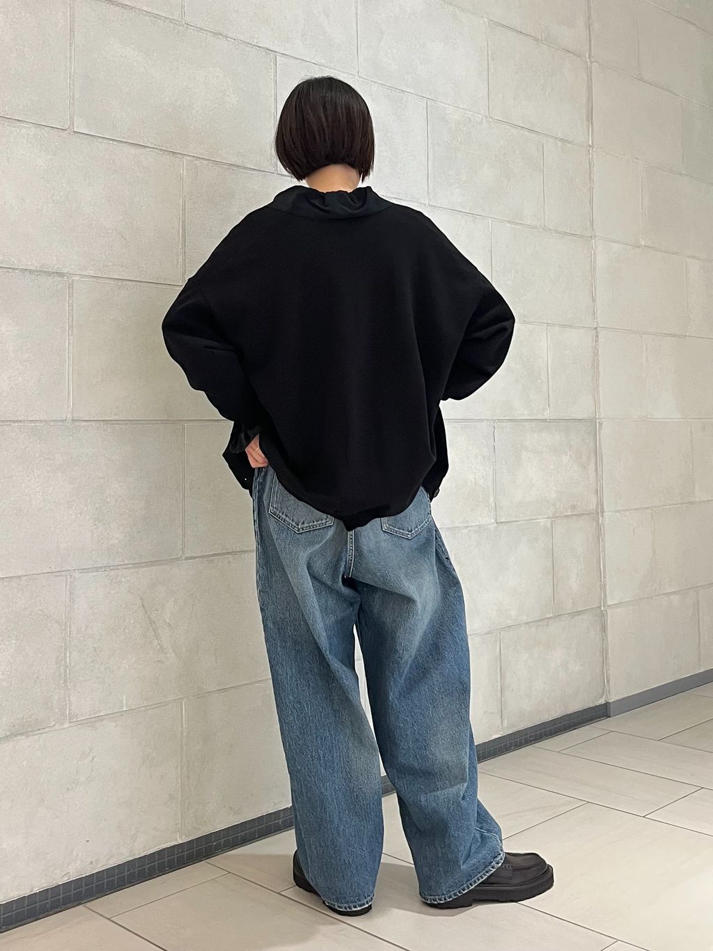 ジャーナルスタンダードラックス13OZデニム タックラウンドパンツ 追加2》13OZデニム タックラウンドパンツ（デニムパンツ・ジーンズ