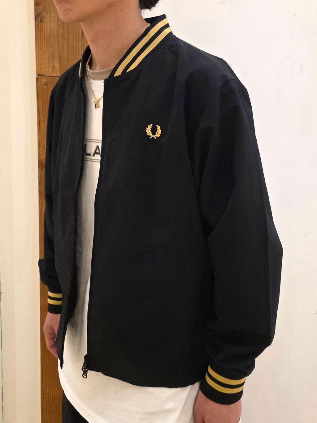 FRED PERRY / フレッドペリー417別注 Tennis Bomberブルゾンの