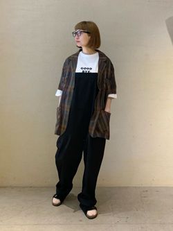コーマツイル キャミサロペのコーディネートスナップ（M.S）｜journal