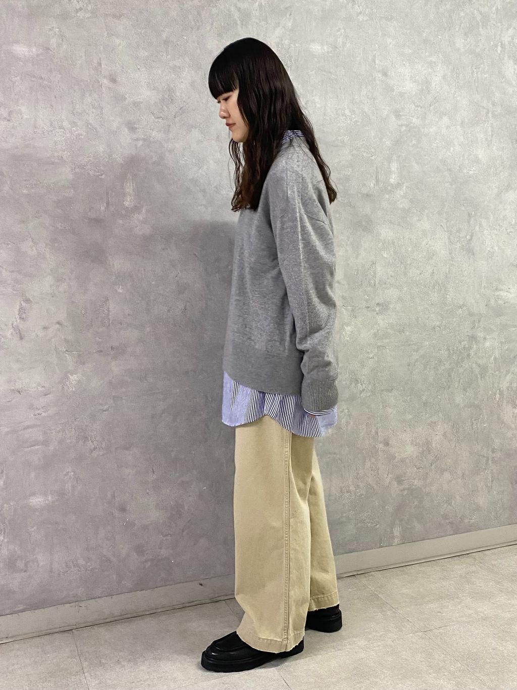 10OZデニム イージーブルゾンのコーディネートスナップ（A.S