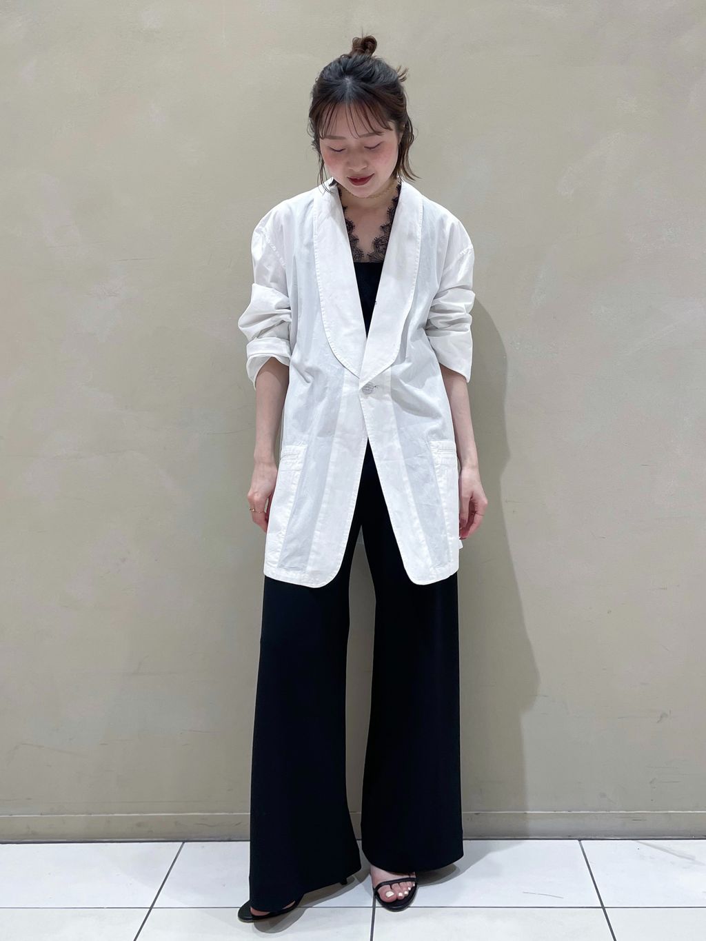 博多店・WEB限定》SEEALL / シーオール OVERSIZED SHAWL COLLAR