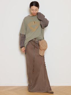MUSE  レミレリーフ　HENLY ロングスリーブ Tシャツ REMI RELIEF/レミレリーフ】HENLY ロングスリーブ Tシャツ（Tシャツ