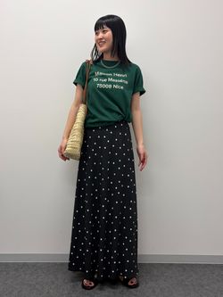 GREEN BUTTER/グリーンバター Stripe Cotton Shirtのコーディネート