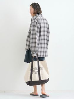 REMI RELIEF/レミ レリーフ】 SWEAT SHORT PANTSのコーディネート