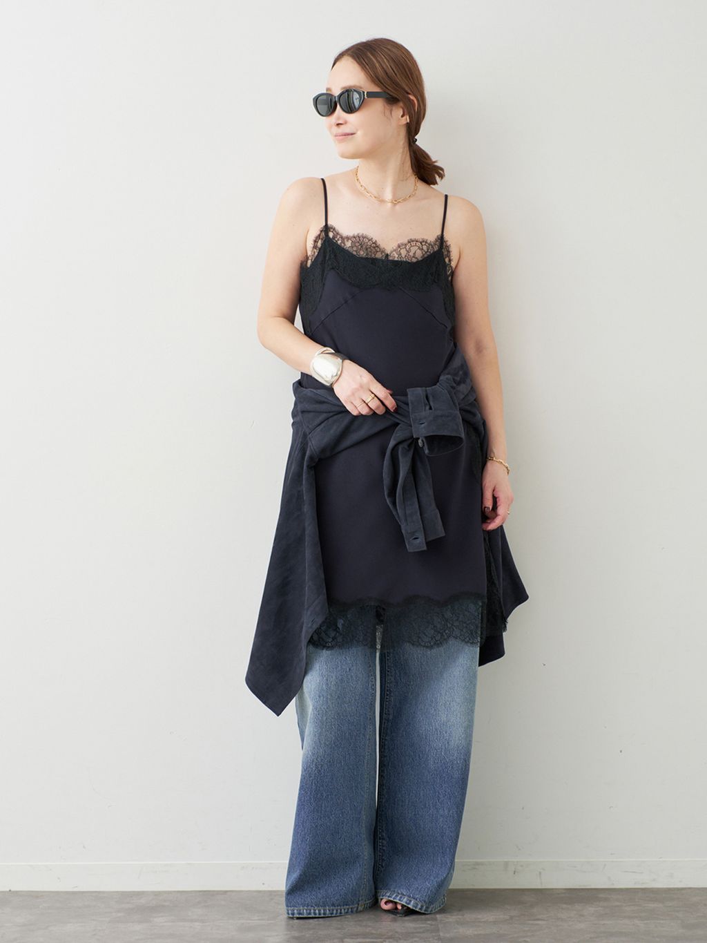 予約》*Loose Jeansのコーディネートスナップ（MIZU）｜Deuxieme