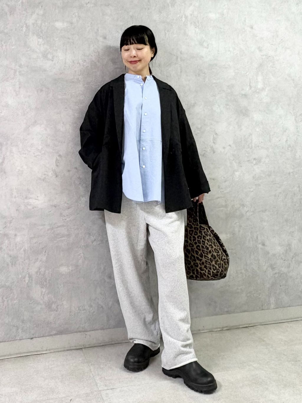 予約》C/Cu ドルマンシャツのコーディネートスナップ（K.H）｜journal