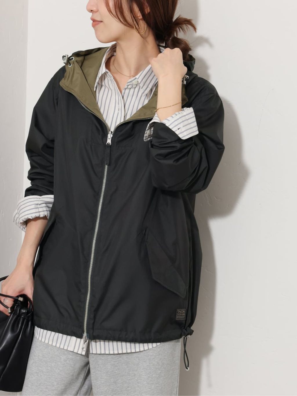 完売品　JOURNAL STANDARD relume リバーシブルパーカー WEB限定追加予約》別注【TAION / タイオン】リバーシブルパーカーの
