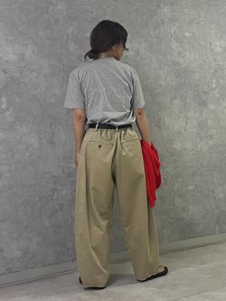 追加》チノ スウィッチパンツのコーディネートスナップ（KY）｜journal