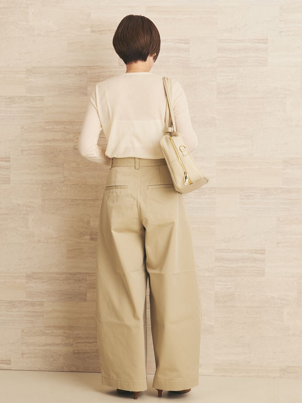 Sheer Rib カーディガンのコーディネートスナップ（KIKU）｜Plage