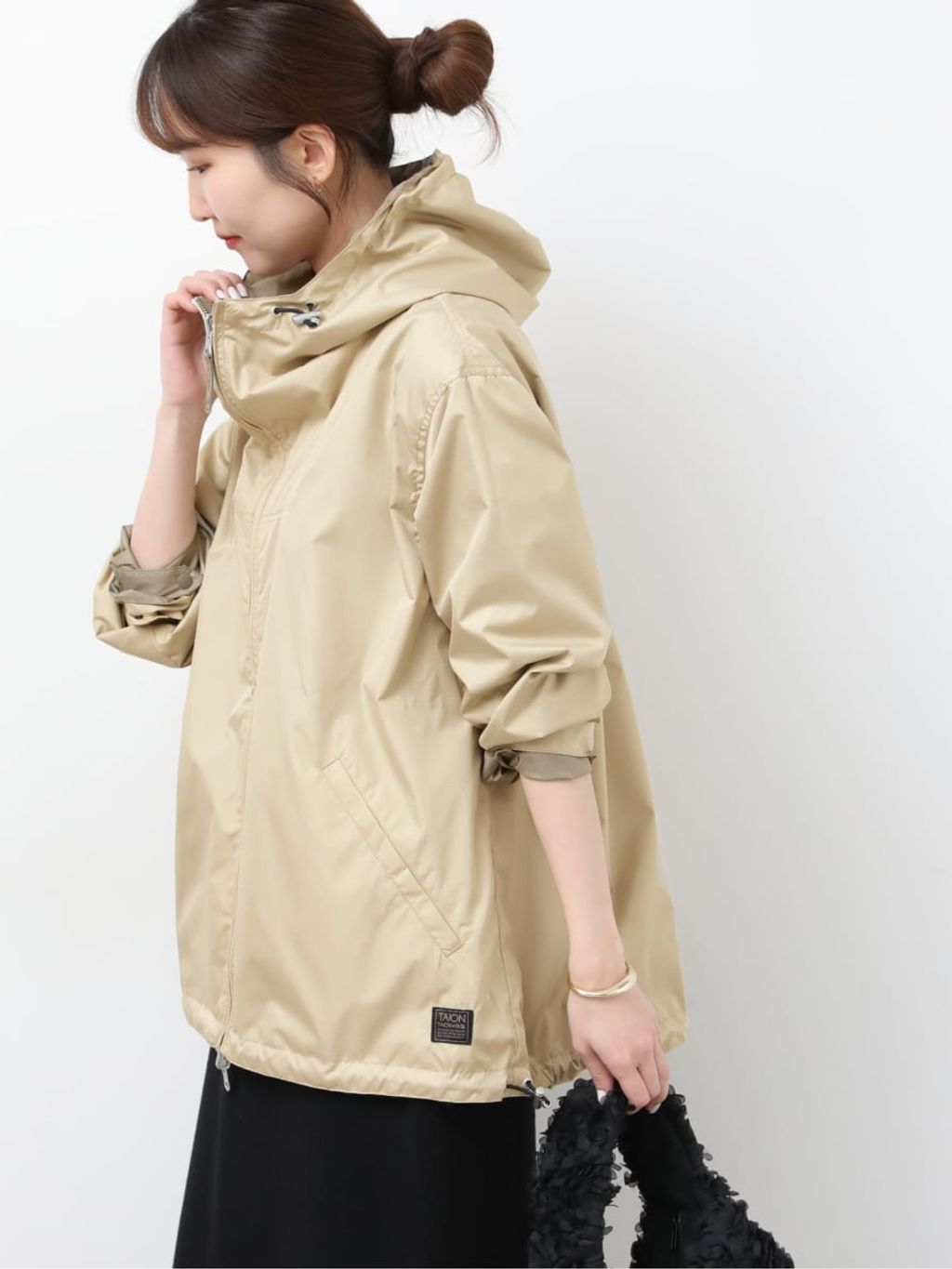 26SS新作］別注【TAION / タイオン】リバーシブルパーカーの