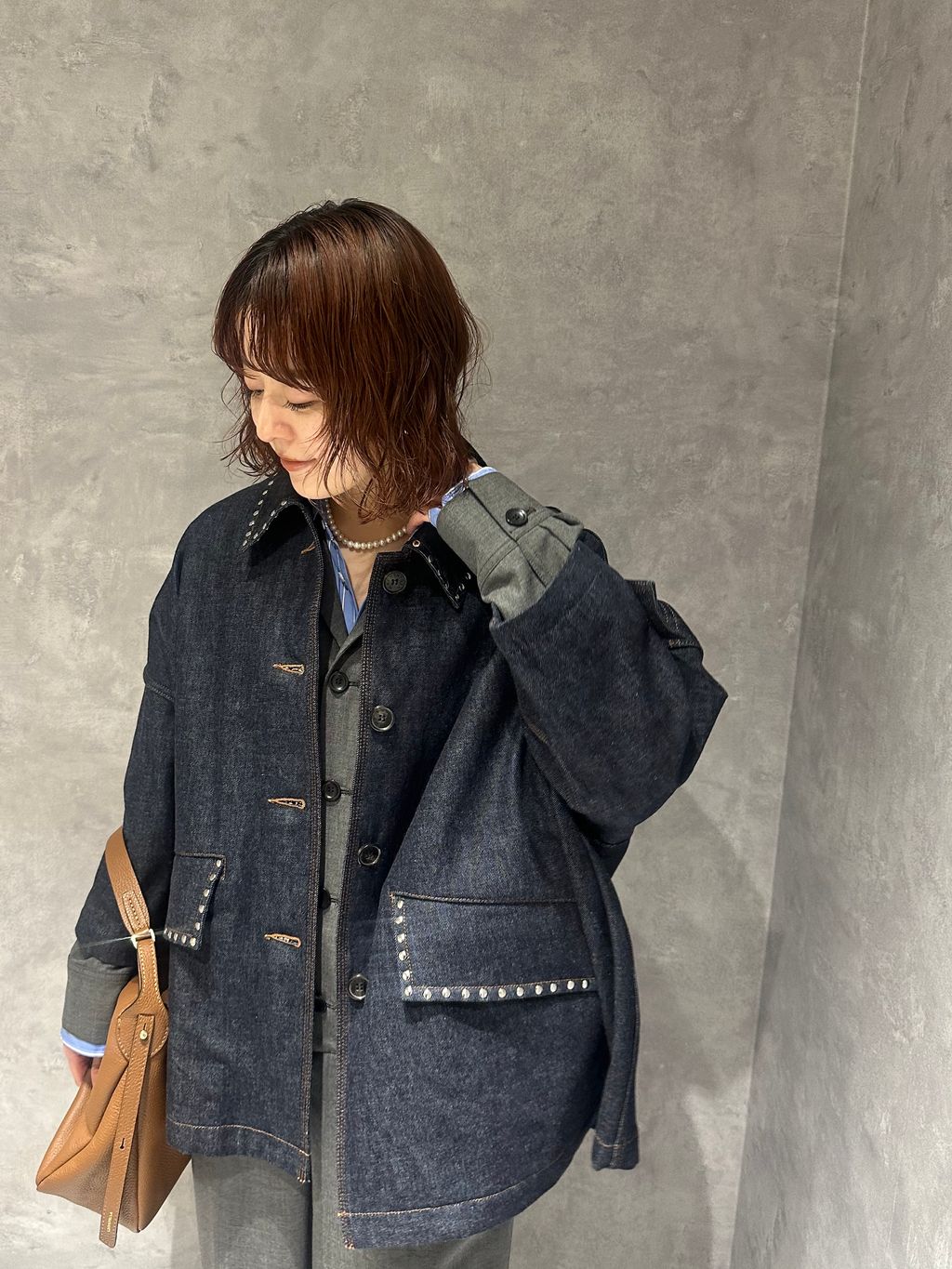 追加》MACKINTOSH/マッキントッシュ HUMBIE DNM JK STUD MB