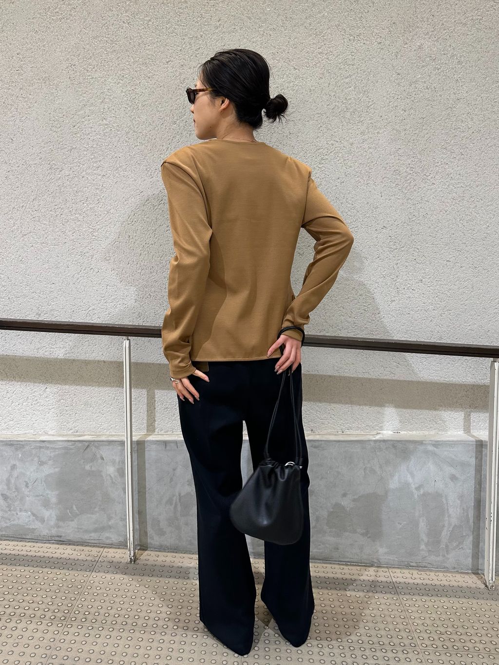 PAN / パン 別注 SHOLDER カーディガンのコーディネートスナップ（seri