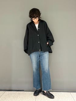 12OZデニム フラムパンツのコーディネートスナップ（A.I）｜journal