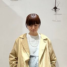 HTS 】COTTON/NYLON DOUBLE OVER COATのコーディネートスナップ（S.S 