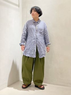 ツイル シームパンツのコーディネートスナップ（MM）｜journal