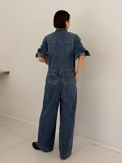 追加》R'IAM デニムオールインワンのコーディネートスナップ（TSUJI