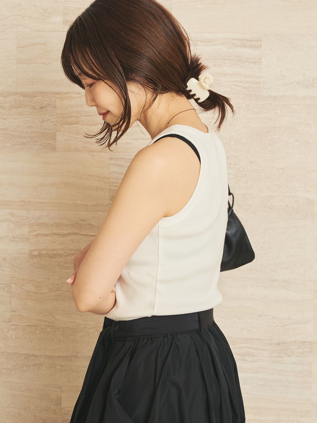 plage Dressy Long スカート Dressy Long スカートのコーディネートスナップ（yoshie）｜Plage