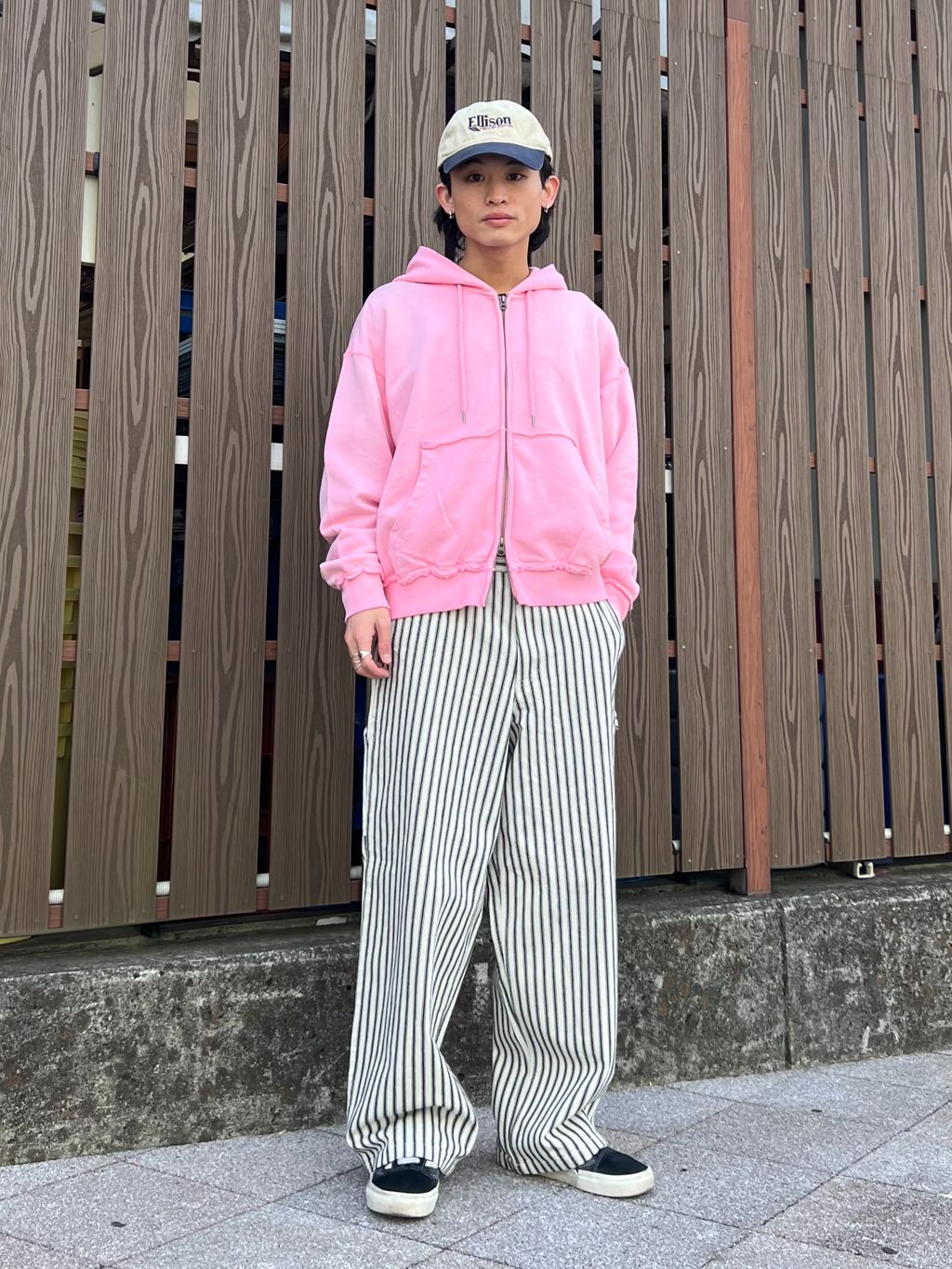 TRツイル ネイビー ブレザーのコーディネートスナップ（わたしょ