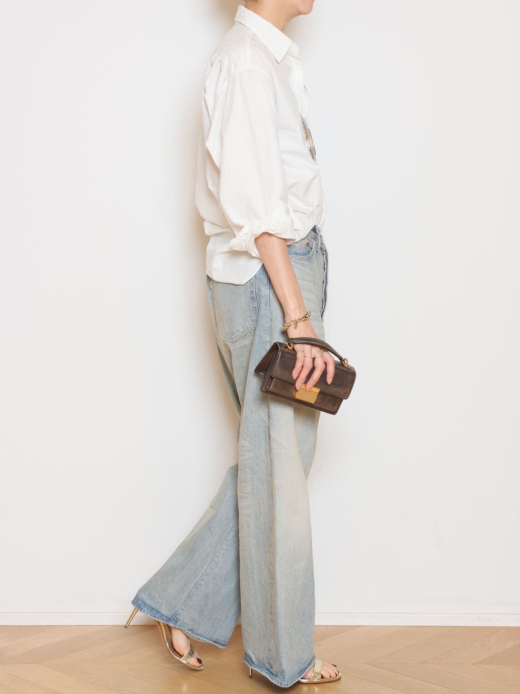 HERILL/ヘリル】 Broad Workシャツのコーディネートスナップ（MUSE