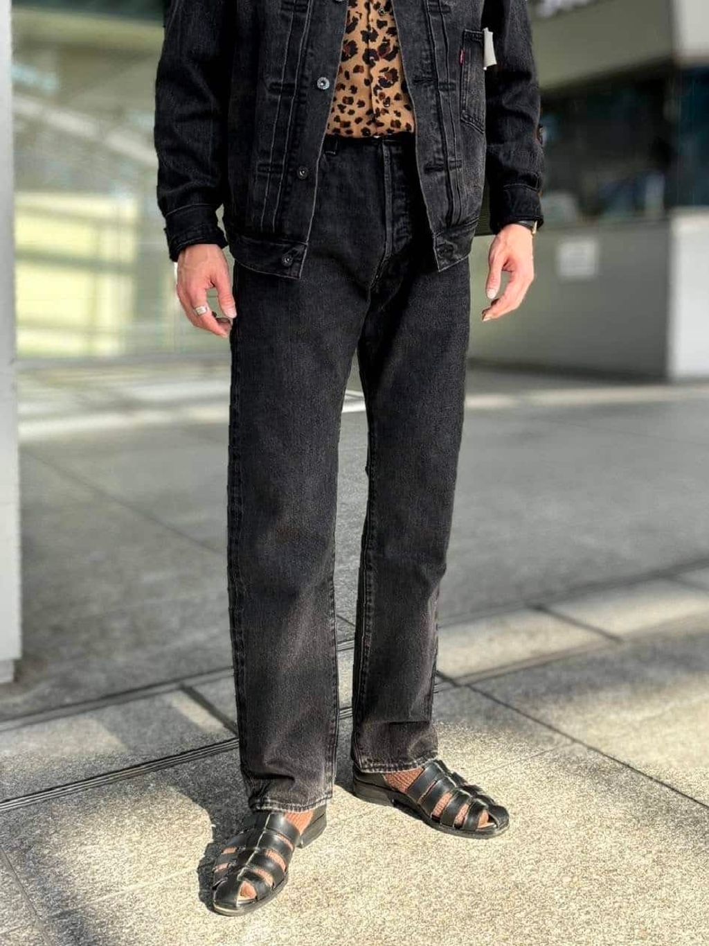 ジャケット・アウター Levi's 30th EDIFICE Type1 Trucker Jacket Levi's(リーバイス) 30th 別注 Type 1 Trucker Jacket BLACKの
