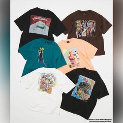 世界限定300枚！ BANKSY バンクシー BASQUIATバスキア Tシャツ ただのTシャツじゃ、物足りない。 バスキアで完成する一枚。｜JOURNAL