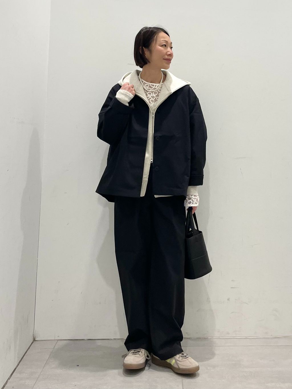 追加》［撥水 / UVカット］【SPENSIERATO】クルーネックコクーン