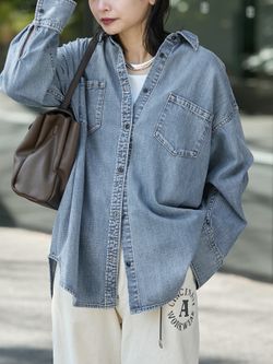 JOURNAL STANDARD ライトオンスデニムシャツ 追加》ライトオンスデニムシャツのコーディネートスナップ