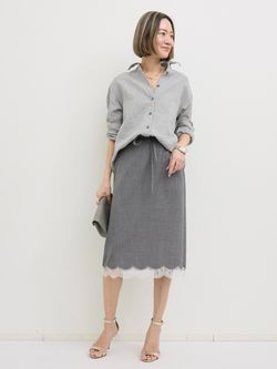 MADISON BLUE/マディソン ブルー】LACE MIDDLE SKIRTのコーディネート