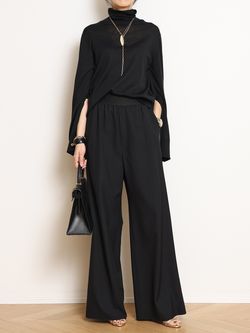 Col Pierrot/コルピエロ】BLACK WIDE パンツ（スラックス）｜MUSE de