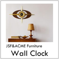 アートのような掛け時計｜PORTO&SAGA WALL CLOCK｜JOURNAL STANDARD