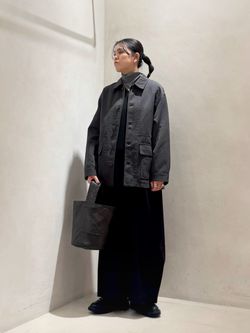 追加》フェイクレザー サークルBAG-Mのコーディネートスナップ（Y.K