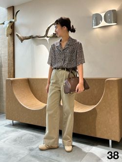 OVER SIZED CHINO パンツのコーディネートスナップ（miki）｜FRAMeWORK