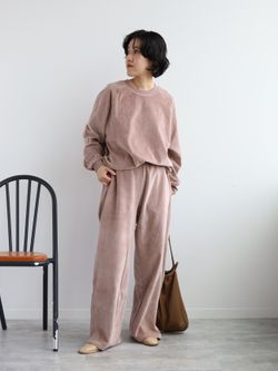 BASERANGE/ベースレンジ】RIM RAGLAN SWEATSHIRT / PURRS-VE-SP26の