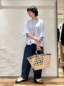 タイプライター ドルマンシャツのコーディネートスナップ（M.S