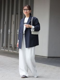 JS オケージョン＊トロストレッチジャケットのコーディネートスナップ 