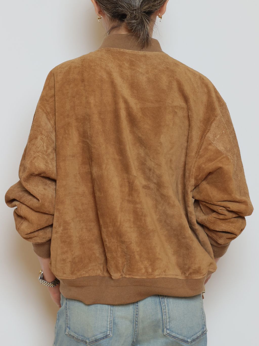 REMI RELIEF/レミレリーフ】 SUEDE スタジャンのコーディネート