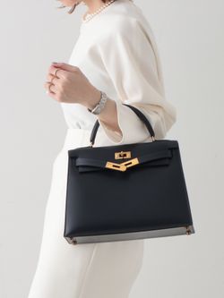 VINTAGE HERMES/エルメス】Kelly 28のコーディネートスナップ（maki