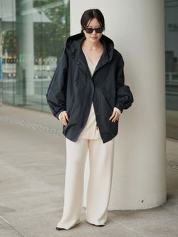 Plage 撥水hoodie mods ブルゾン ブラウン 36 新品　タグ付き プラージュ Plage 《予約》撥水hoodie mods ブルゾン （ブラウン