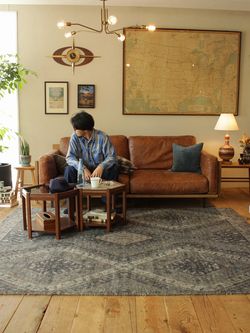 BROOKS HEXAGON TABLE_lino(GRY) ブルックスヘキサゴンテーブルの