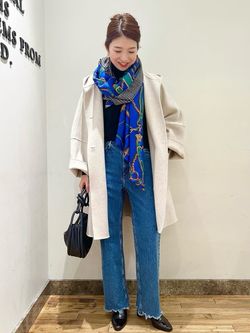 ≪追加≫スーパー160sテントラインショートコートのコーディネート