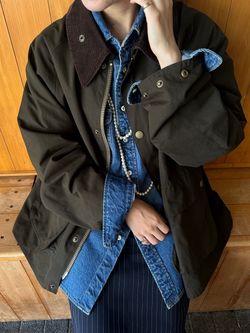 Barbour/バブアー SLOBE別注 Short BEDALEのコーディネートスナップ