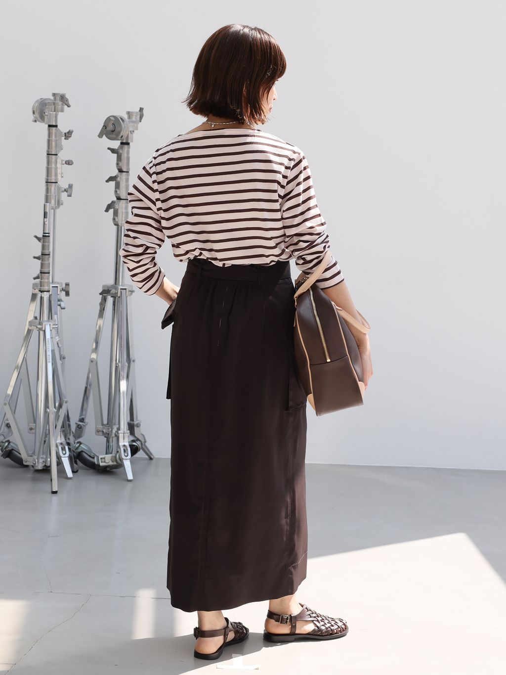 SAINT JAMES/セントジェームス MORLAIX カットソーのコーディネート