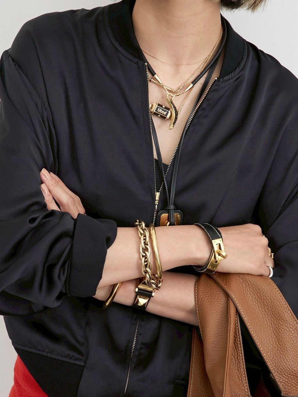Satin Blousonのコーディネートスナップ（WEB VC.N）｜L'Appartement